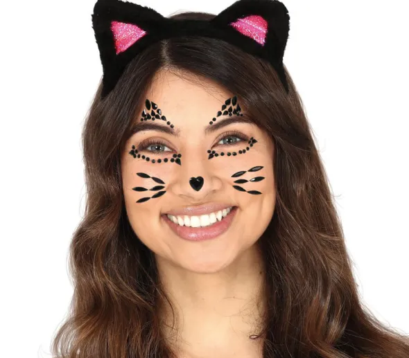 Ansigtssten katte-look