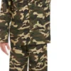 Army dreng kostume 7-9 år