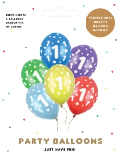 Ballon 1 metallic mix 6-pk