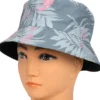Bøllehat flamingo motiv