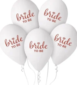 Bride to be ballon 5-pak