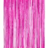 Dørgardin lametta, pink