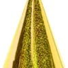 Festhat pap 16 cm guld 6-pak