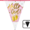 Flagguirlande Hello Girl 6 m