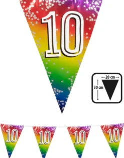 Flagguirlande 10, 6 m