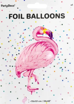 Folieballon flamingo 68x85 cm