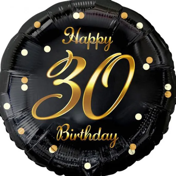 Folieballon Happy 30 Birthday