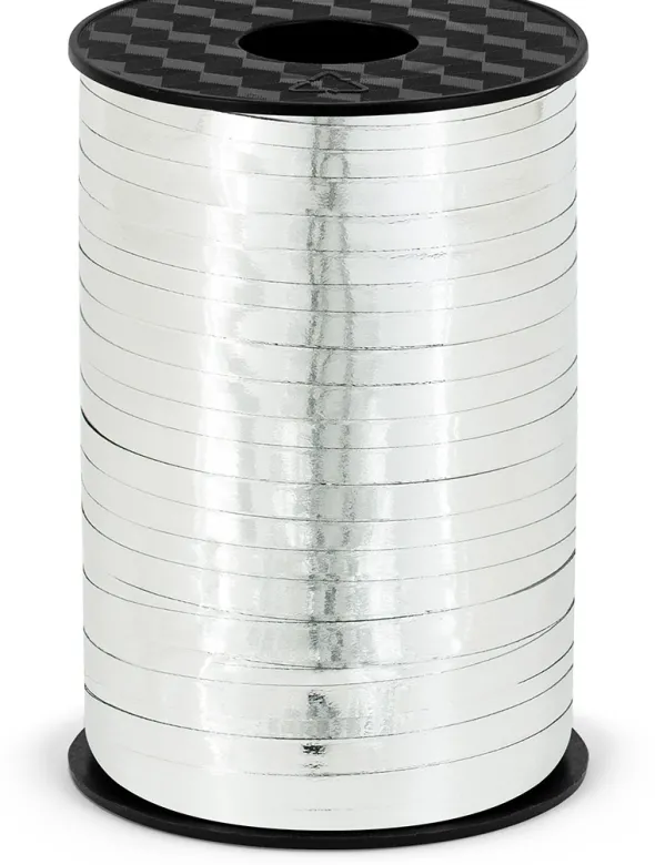 Gavebånd 5mm x 225m sølv