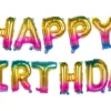Happy Birthday guirlande 8 m