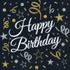 Happy Birthday servietter 20-pak