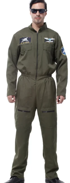 Jagerpilot kostume, str. S