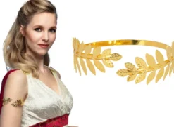 Laurbær armring, guld