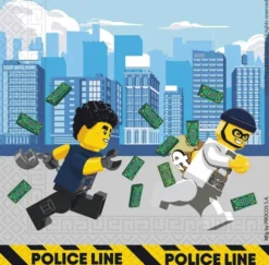 Lego City servietter 20-pak