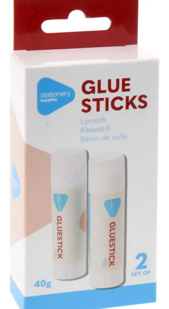 Limstift 40 g 2-pak