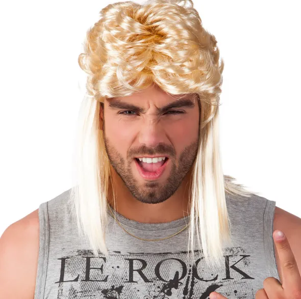 Paryk svenskerhår mullet