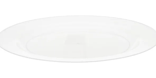 Plastik tallerkner 23 cm, 4-pak
