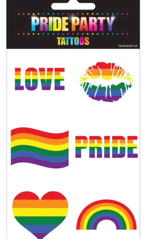 Pride tatoveringer 6-pak