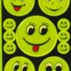 Refleks-stickers, smiley