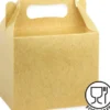 Snackbox 14x9,5x12 cm, brun