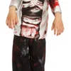 Zombie dreng kostume 10-12 år
